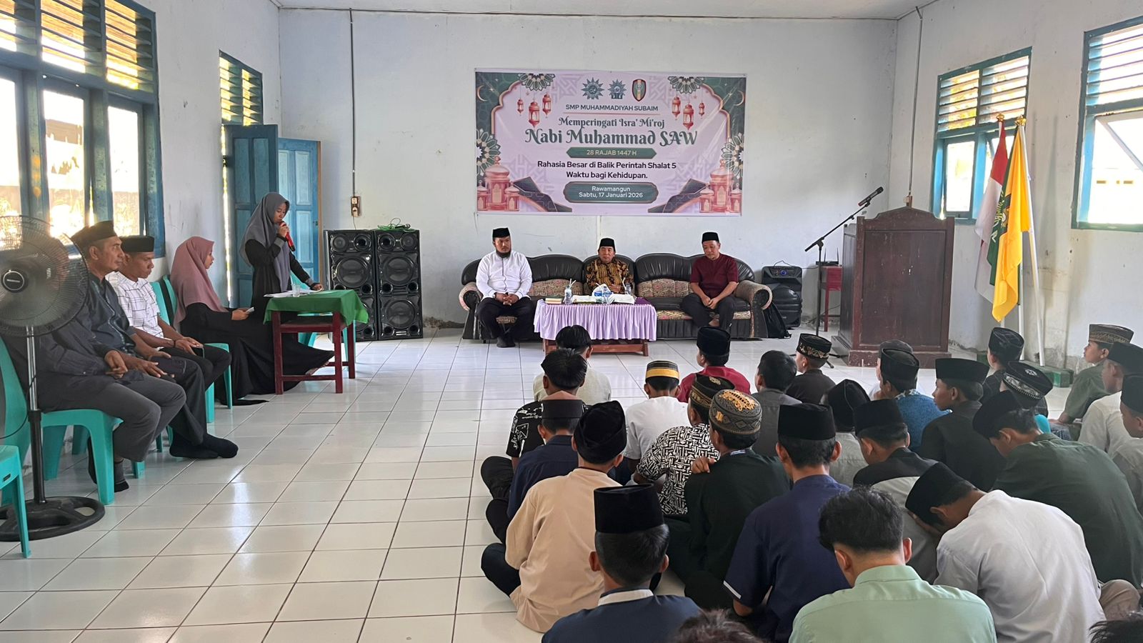 SMP Muhammadiyah Peringati Isro' dan Mikroj 1447 H